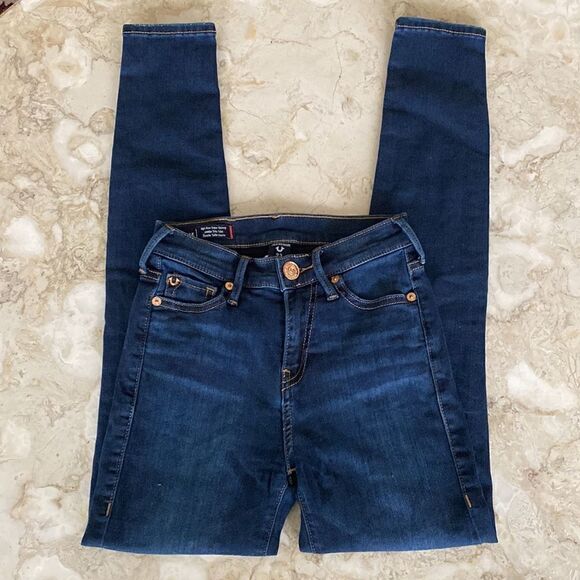 True Religion Halle High Rise Super Skinny Jeans - Picture 3 of 14